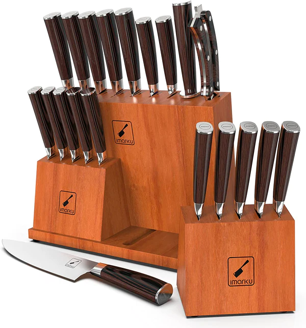 20-Piece Colossal Knife Set with Removable Block
