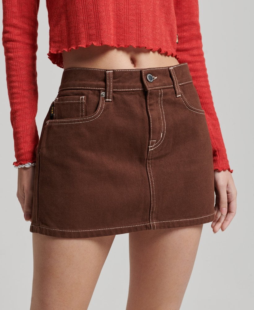 Workwear Mini Skirt
