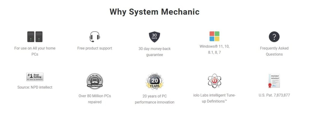 why should choose iolo system mechanic