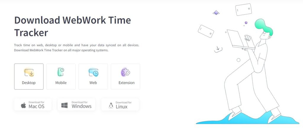 WebWork Time Tracker Integration