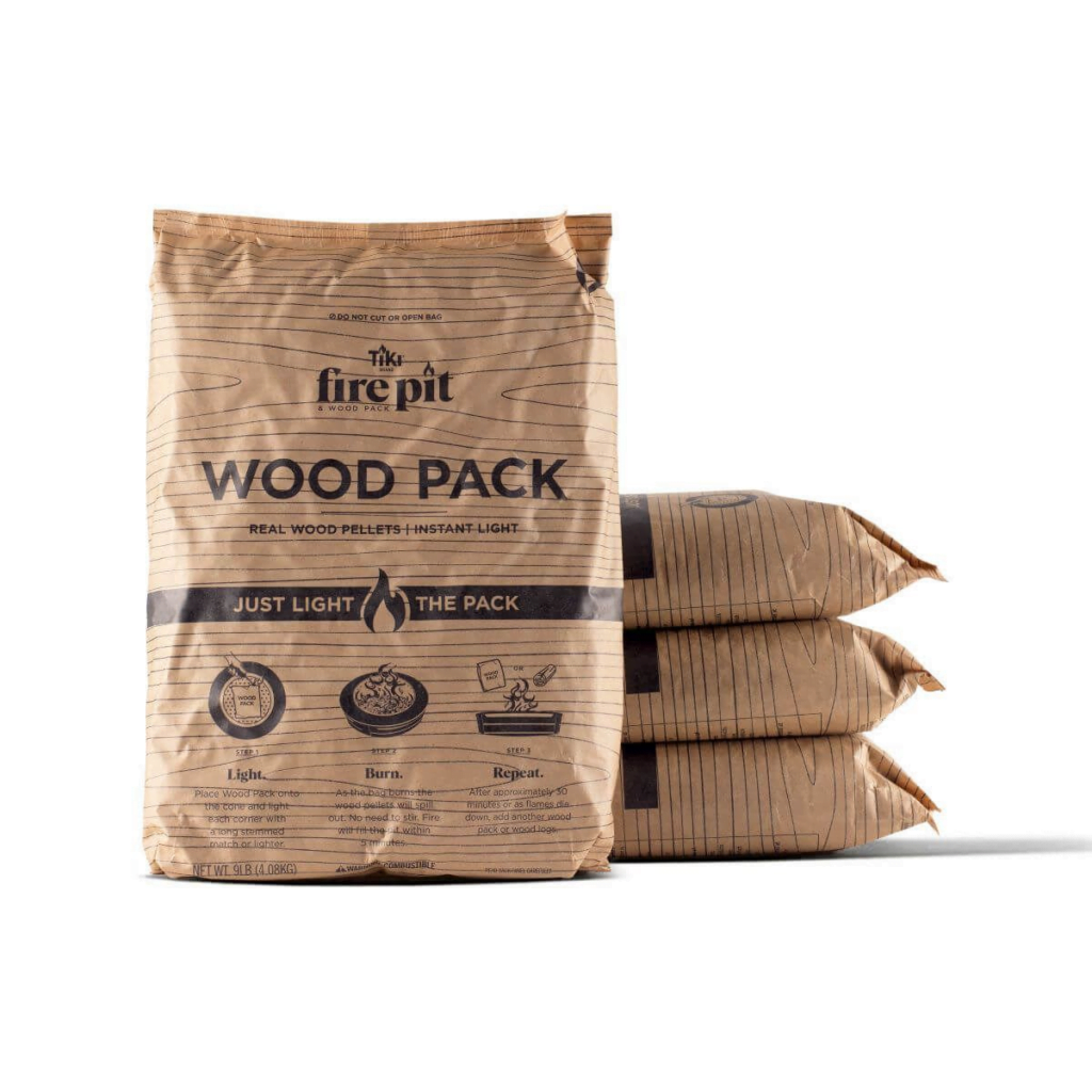 Tiki Fire Pit Wood Pack