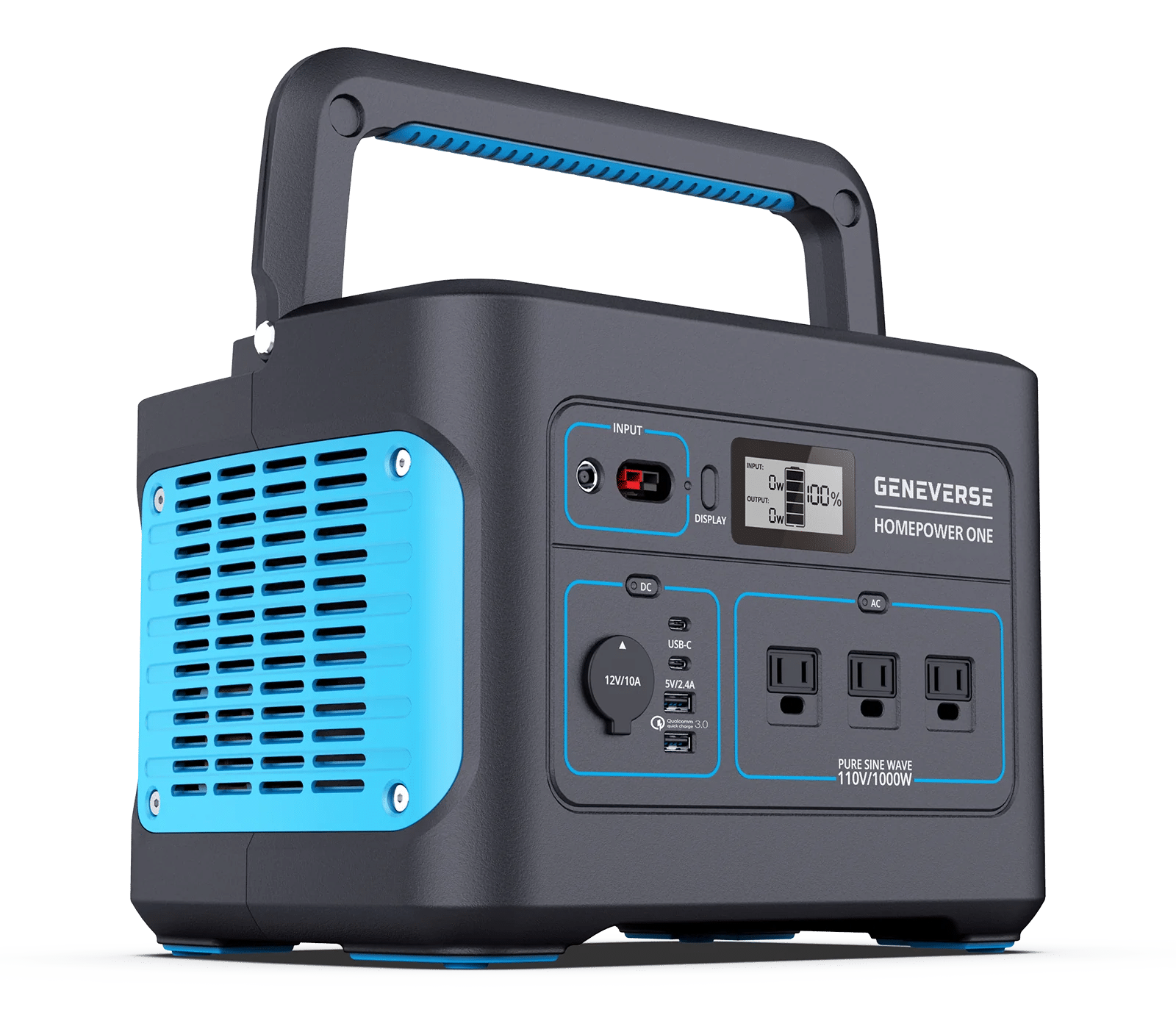 Geneverse HomePower One 1002Wh Lithium-Ion Power Station