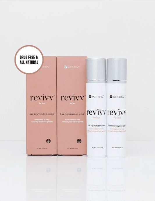 Revivv® for Her 3 Month Hair Growth Support Serum for Her