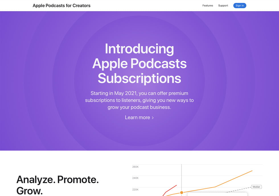 Apple Podcast For Creator