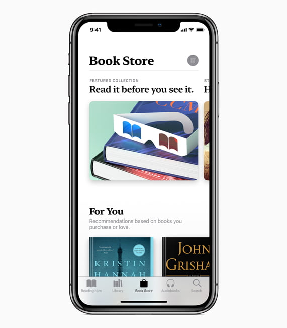 Apple Books: Book Store Page