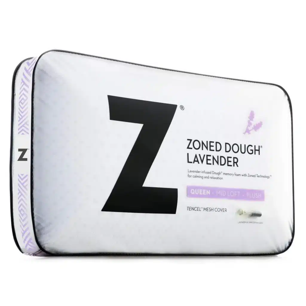 Malouf Zoned Dough® Lavender Z Pillows