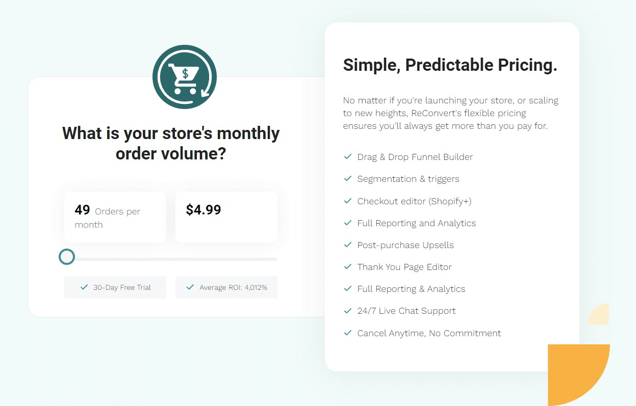 ReConvert Plans & Pricing