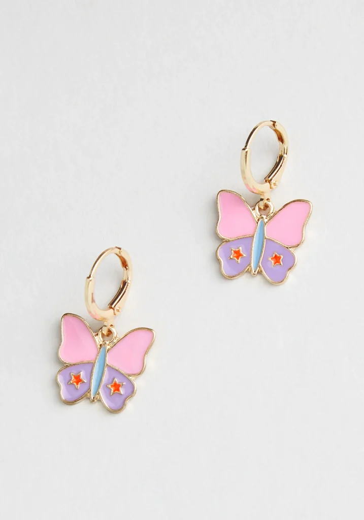 Butterflies in the Sky Dangle Earrings