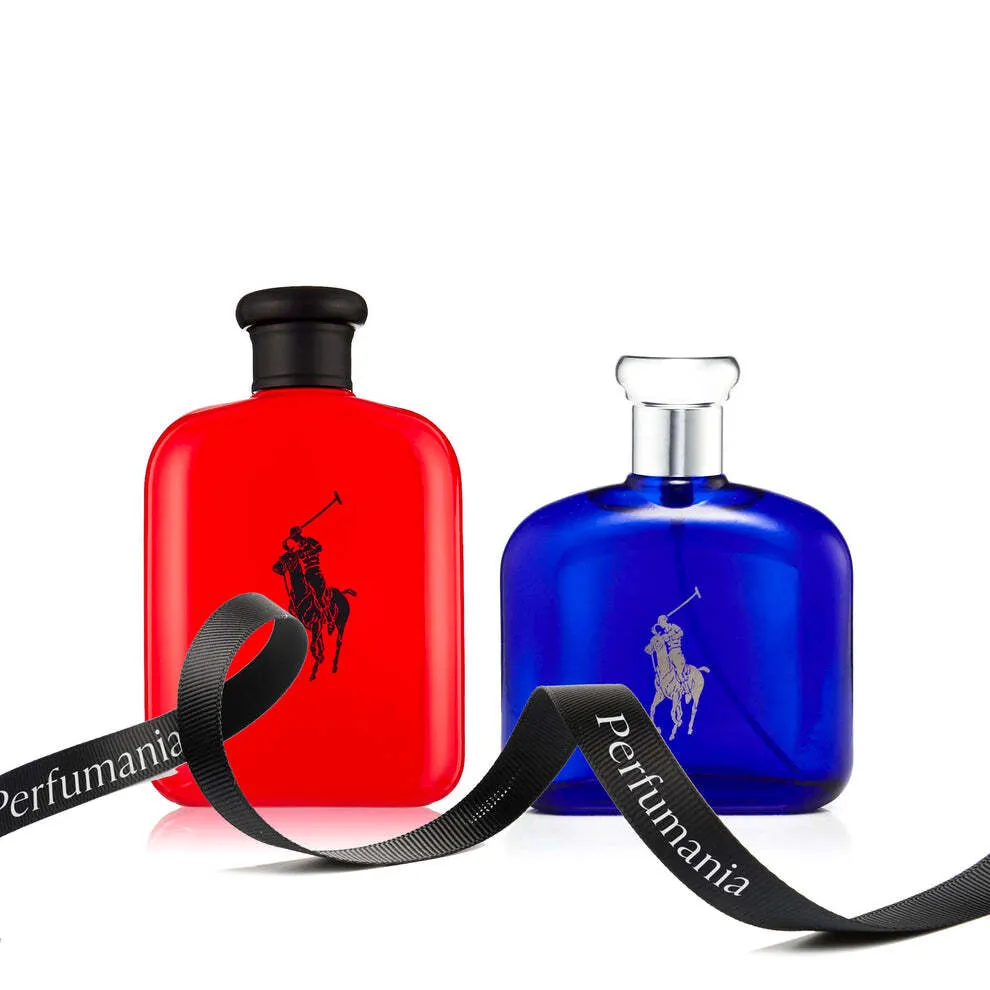 Polo Red by Ralph Lauren and Polo Blue by Ralph Lauren