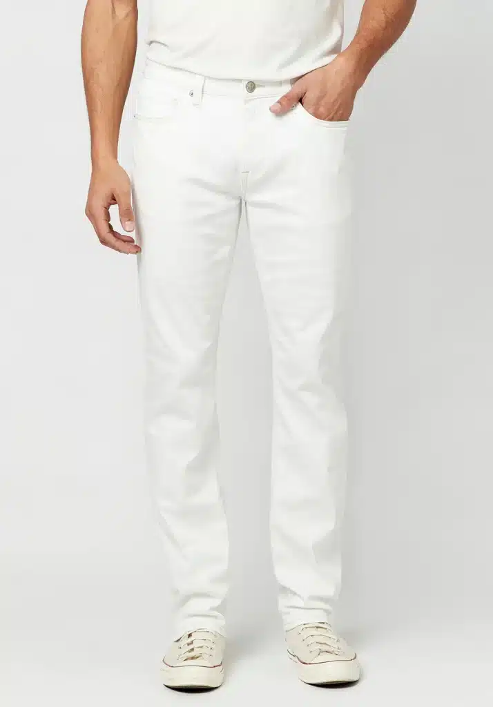 Straight Six Authentic Vintage White Jeans BM22744