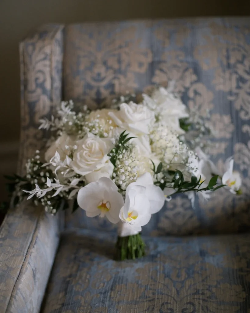 Cymbidium wedding bouquet
