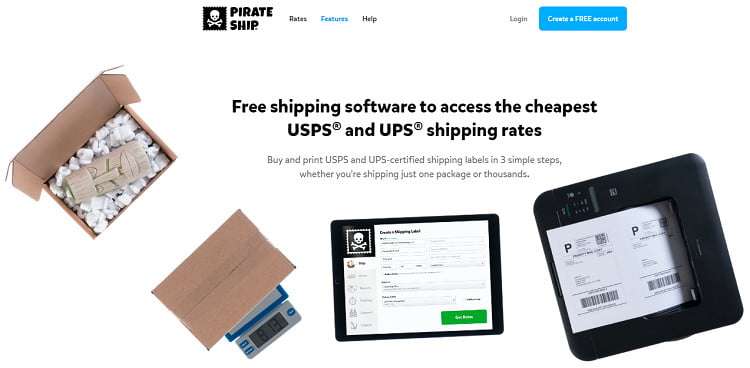 Free Shipping Software Pirates Ship 1