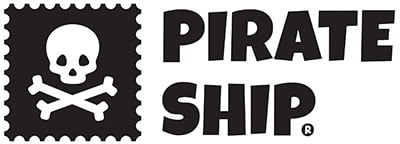 mailing industry pirate ship logo