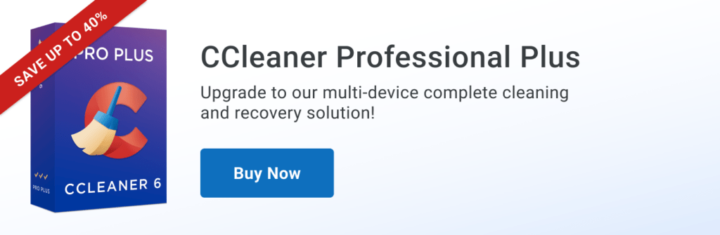 CCleaner Promotions & Discounts