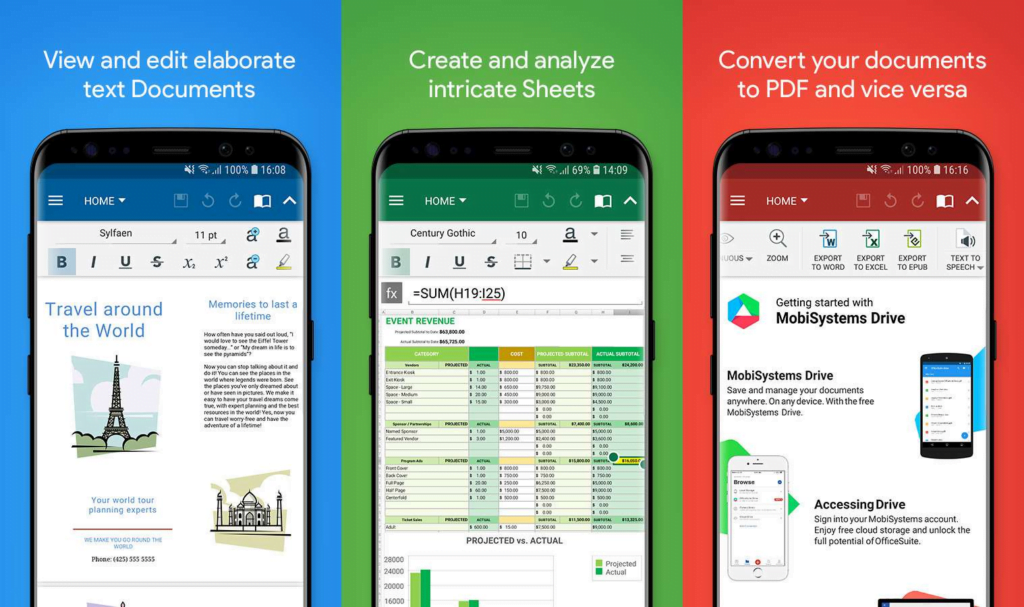 OfficeSuite vs LibreOffice