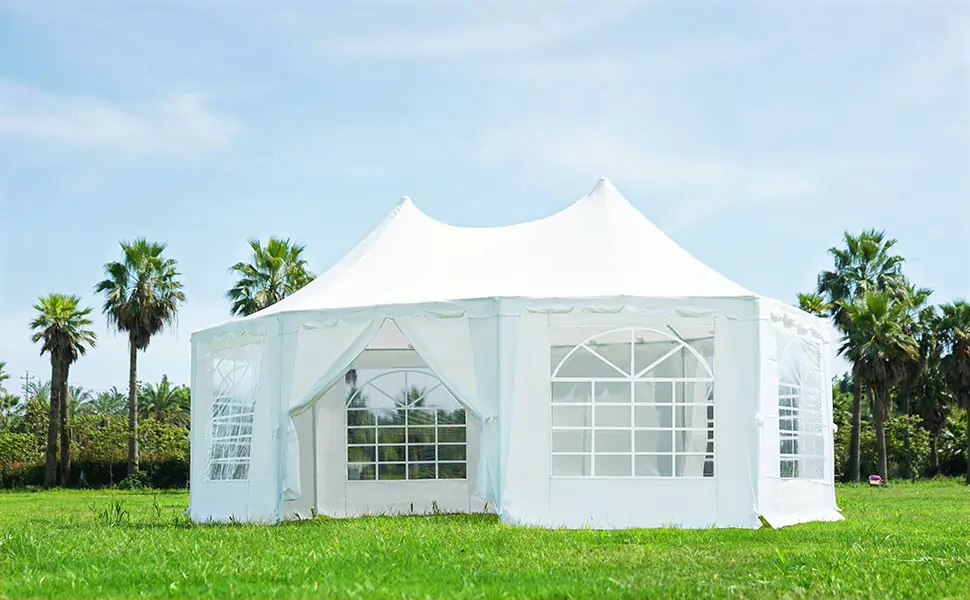 quictent wedding tent